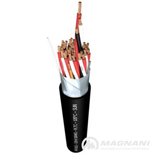 CABLE BLINDADO 2 TERNAS 1.31MM2 105?C? | MAGNANI