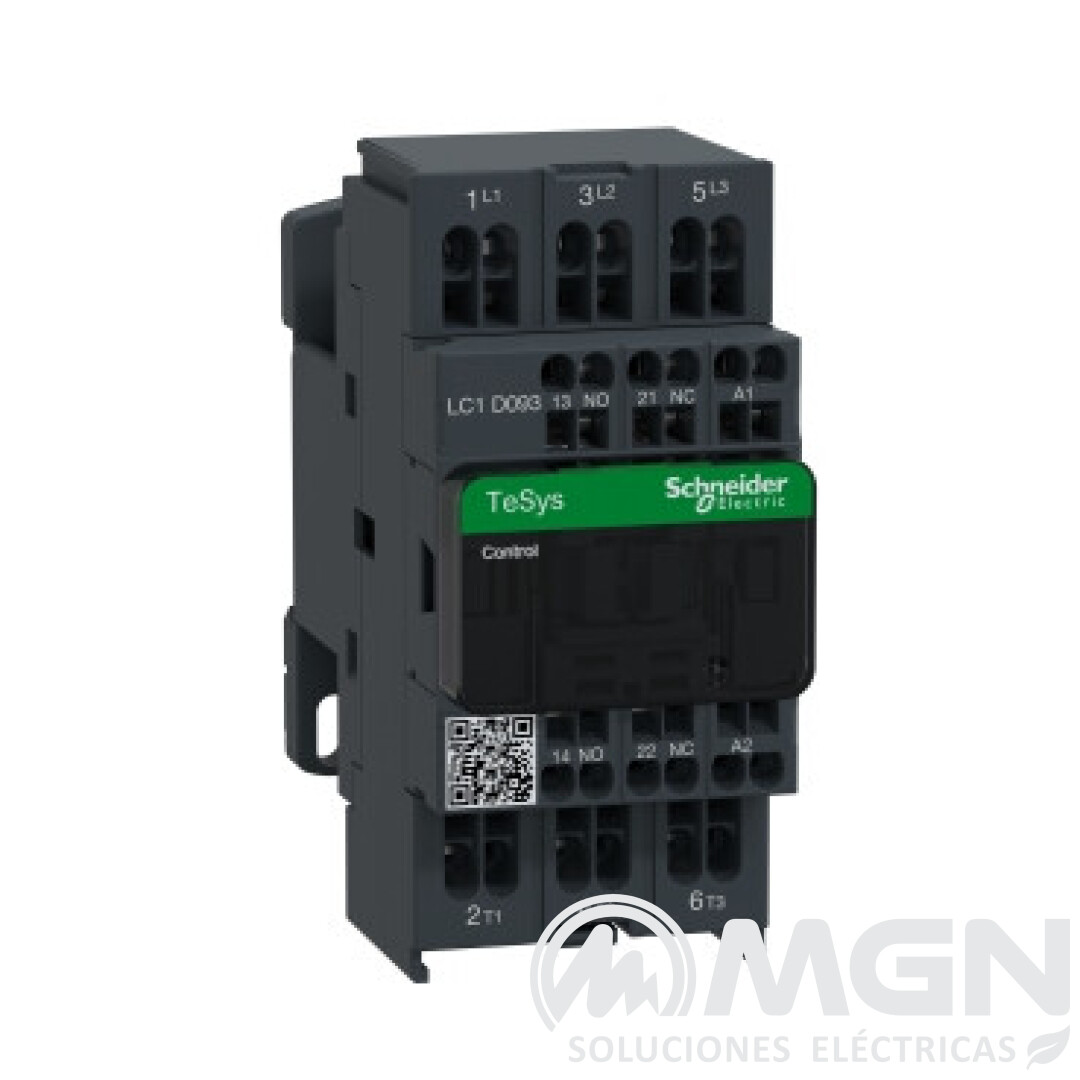 Contattore 12A 110V 50/60Hz - 1NA/1NC, Colore Bianco, Per Applicazioni Elettriche